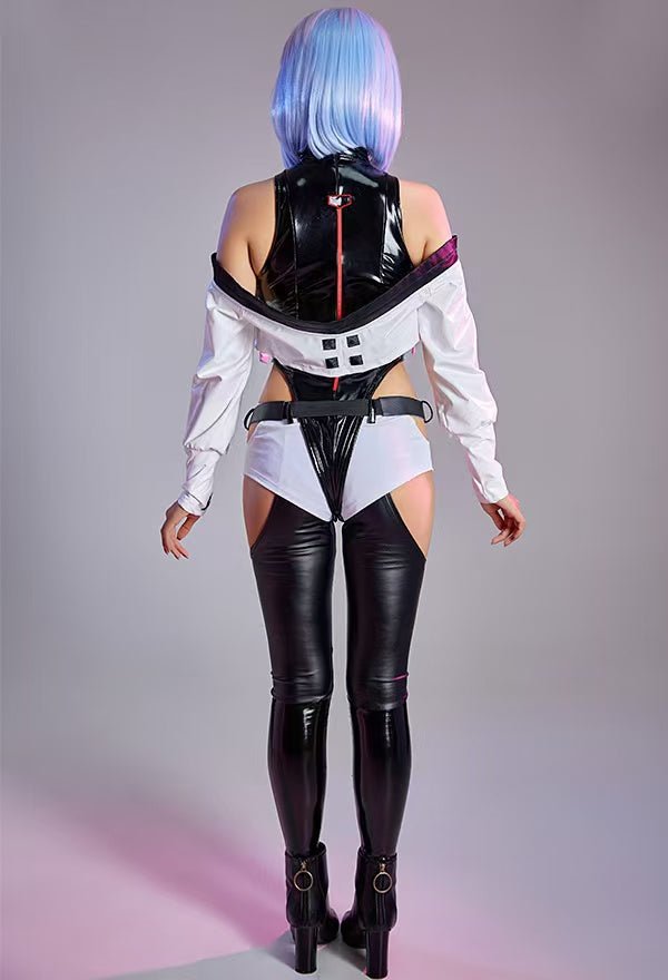 Cyberpunk Lucy Cosplay Costume Bodysuit Set - 我的商店