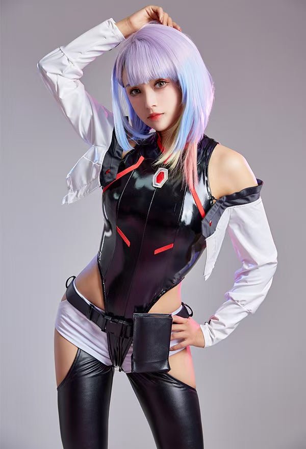 Cyberpunk Lucy Cosplay Costume Bodysuit Set - 我的商店