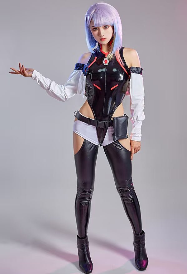 Cyberpunk Lucy Cosplay Costume Bodysuit Set - 我的商店