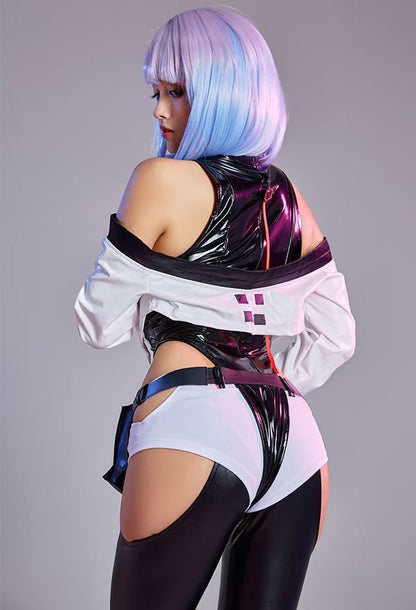 Cyberpunk Lucy Cosplay Costume Bodysuit Set - 我的商店