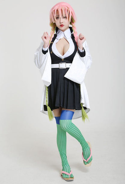 KNY Demon Fighter Koi Bashira Demon Killing Corps Team Uniform Full Set Cosplay Costume - 我的商店