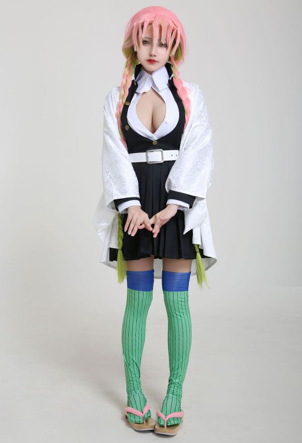 KNY Demon Fighter Koi Bashira Demon Killing Corps Team Uniform Full Set Cosplay Costume - 我的商店